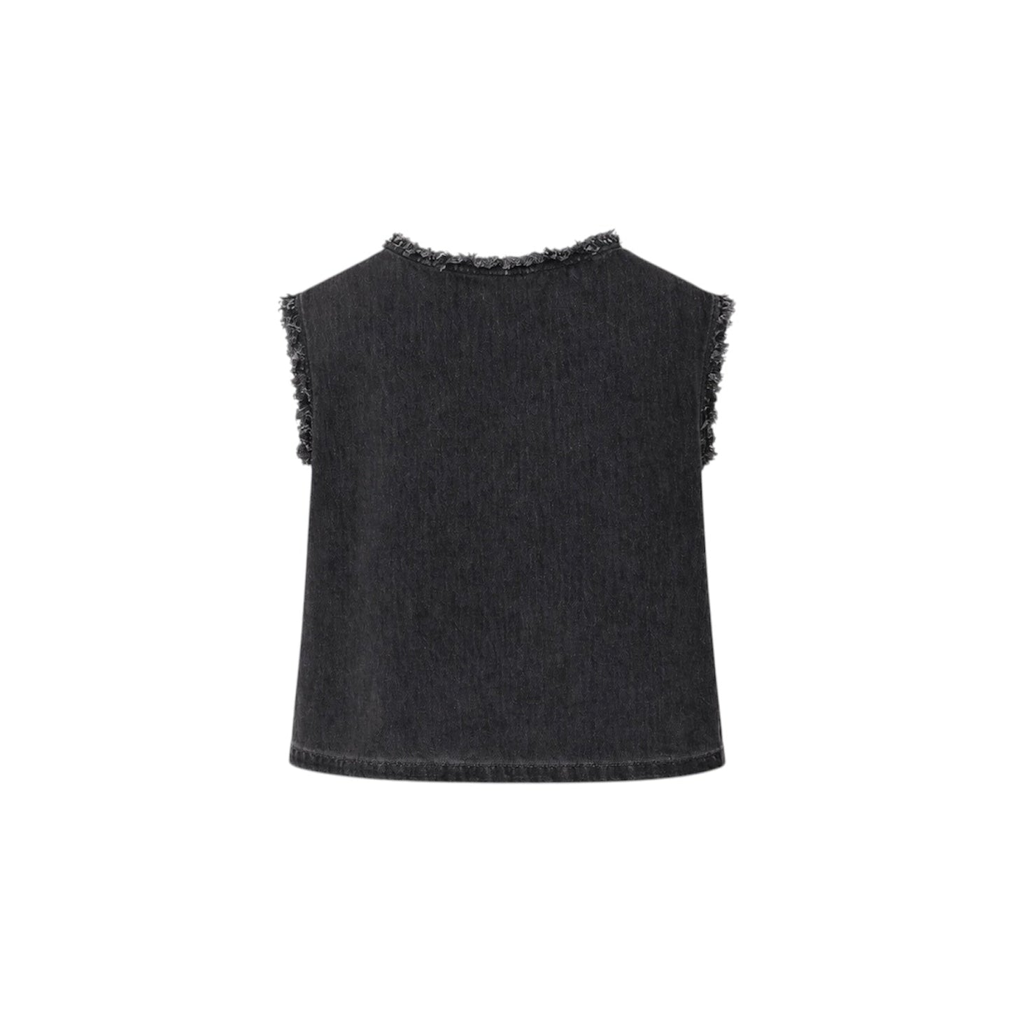 BLACK RAW DENIM SET