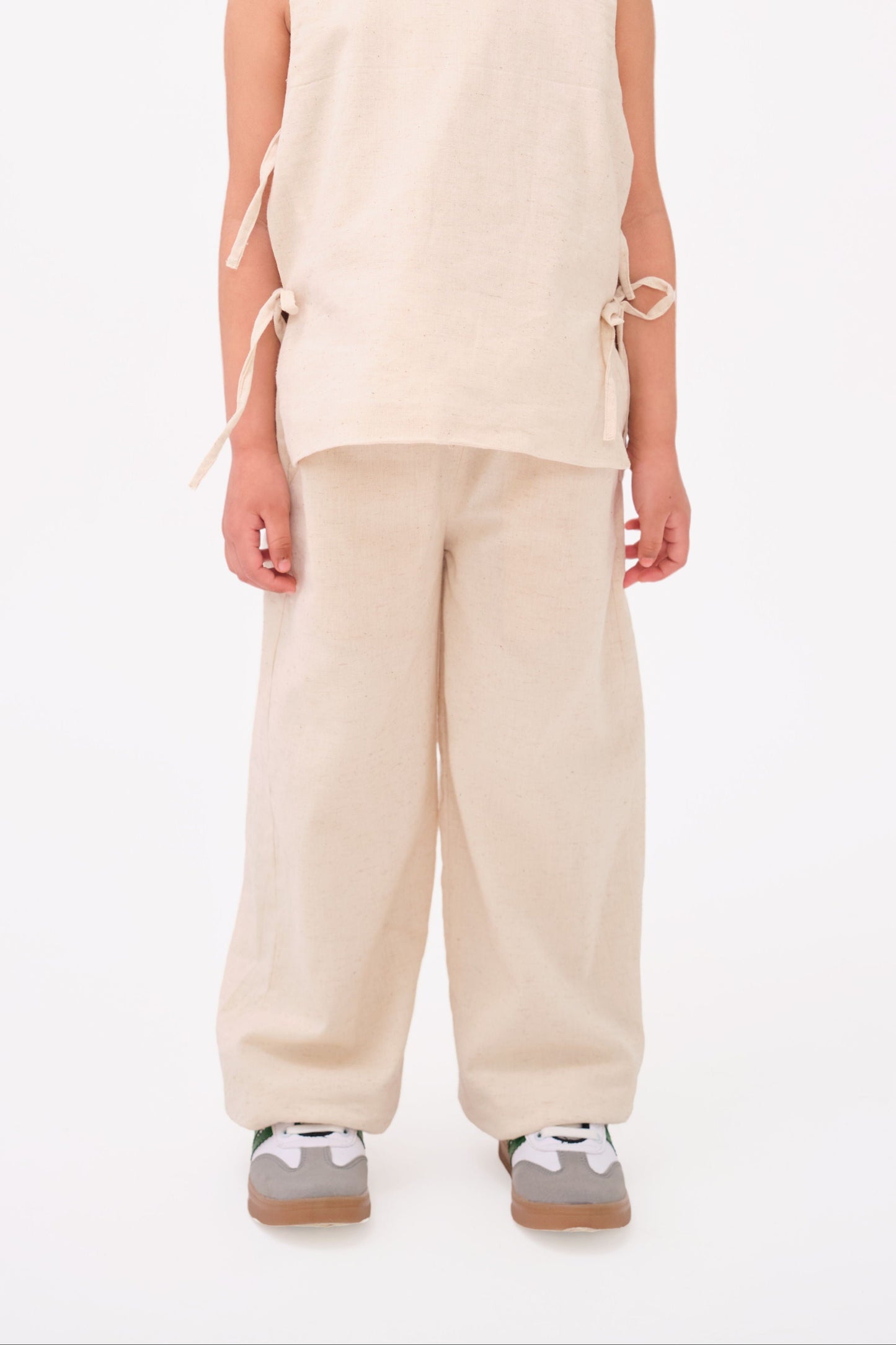 LINEN TIE TOP SET