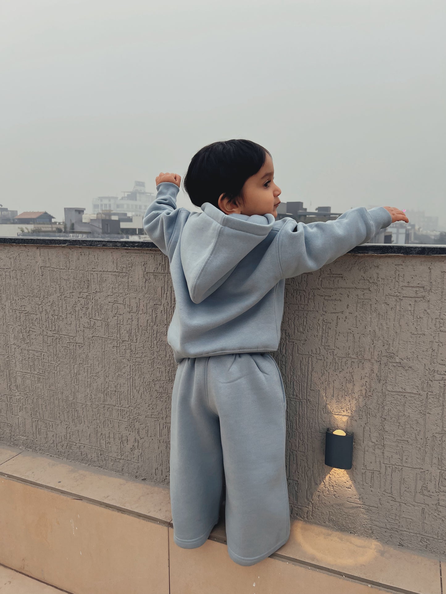 BLUE ALL-DAY HOODIE SET