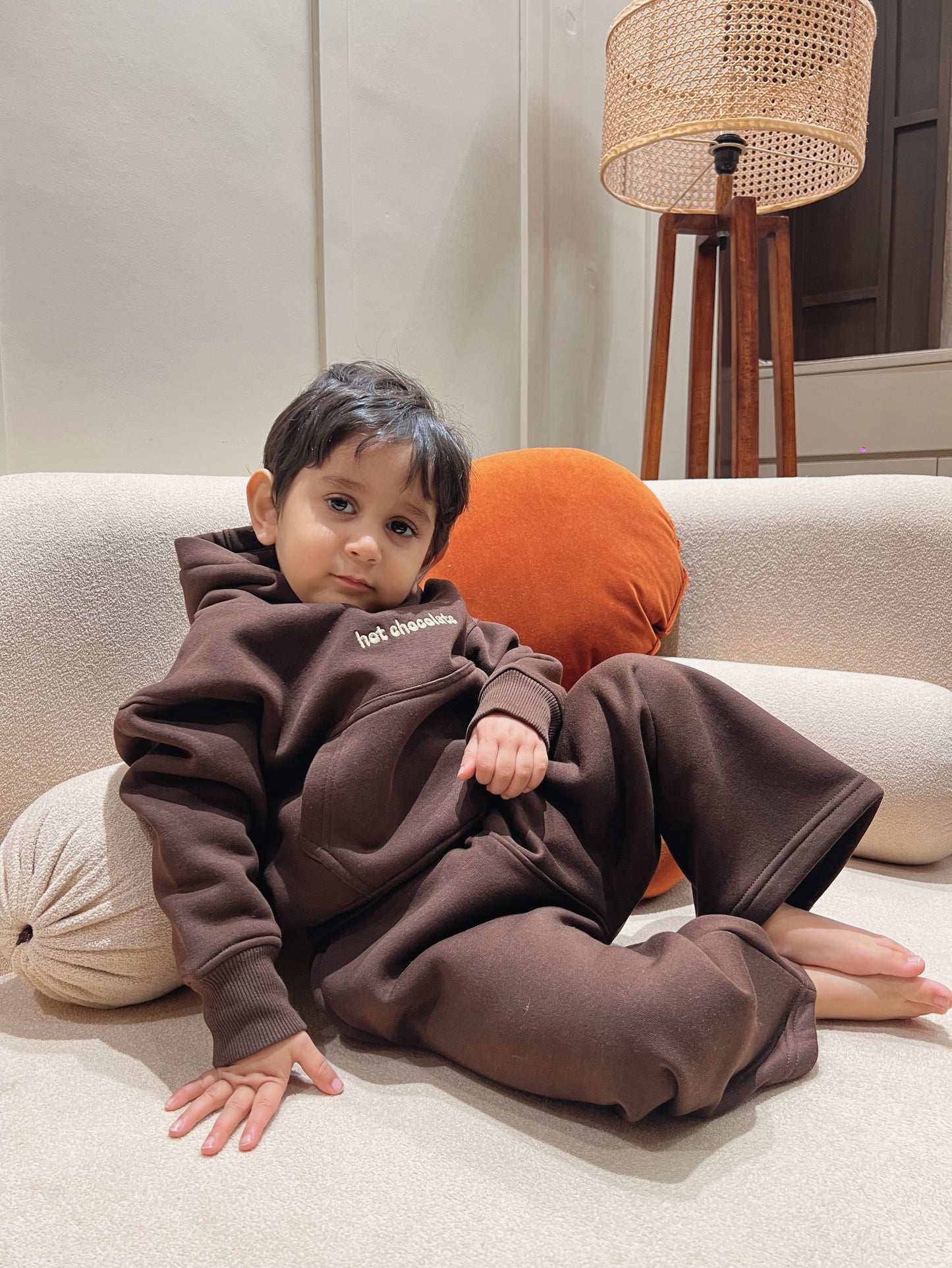 BROWN ALL-DAY HOODIE SET