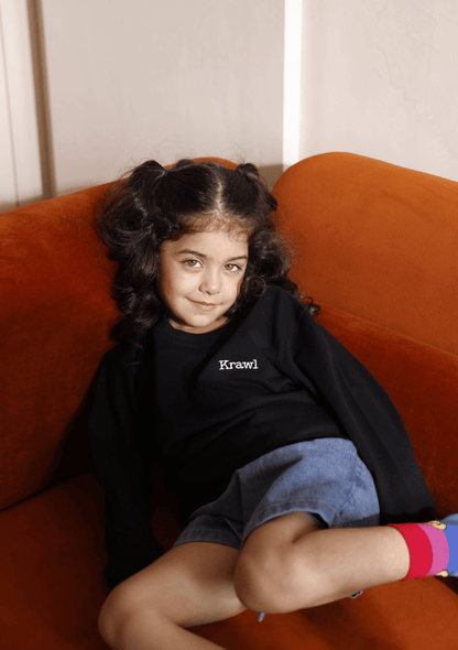 CORE TEE BLACK + ASYMMETRIC SKIRT SET