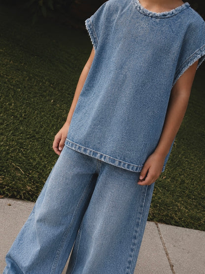 BLUE RAW DENIM SET 2.0