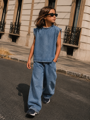 BLUE RAW DENIM SET 2.0
