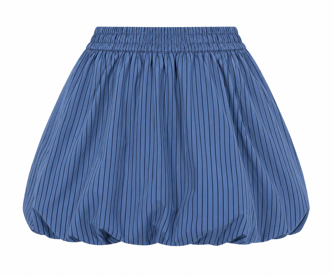 Navy Bubble Skirt