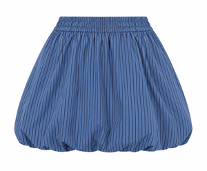 Navy Bubble Skirt