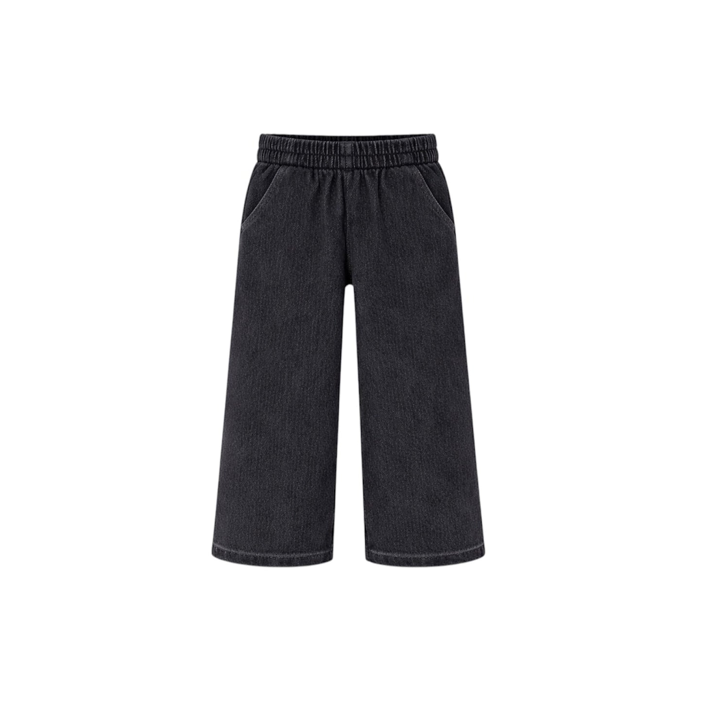 BLACK RAW DENIM SET