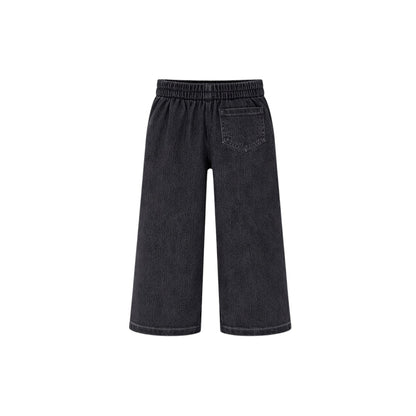 BLACK RAW DENIM SET