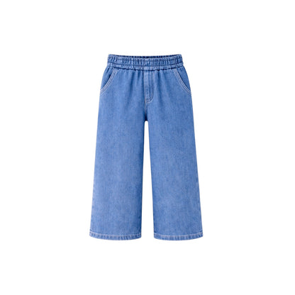 BLUE RAW DENIM PANTS
