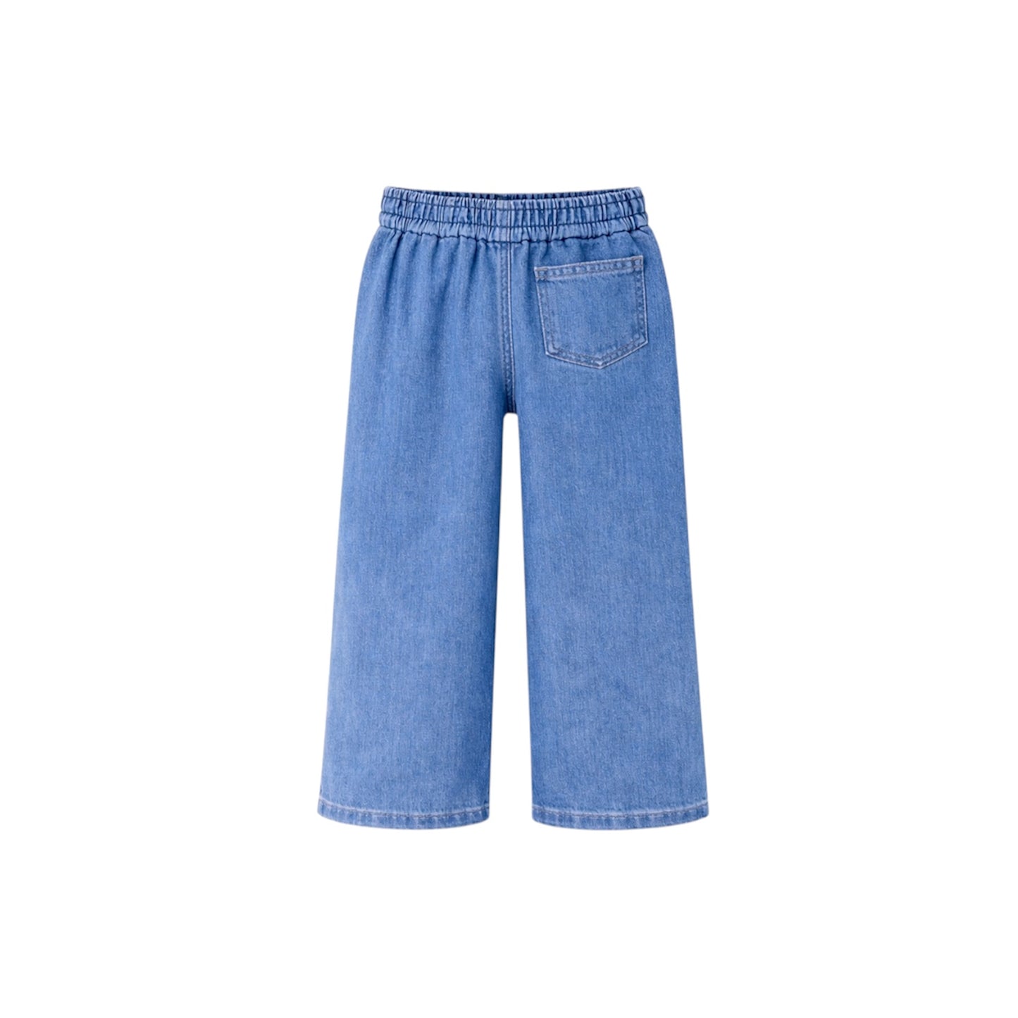 BLUE RAW DENIM PANTS