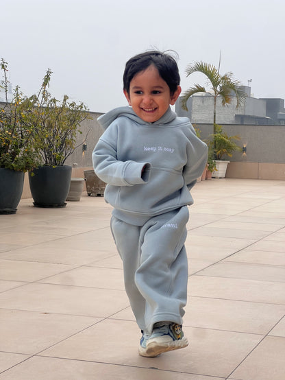 BLUE ALL-DAY HOODIE SET