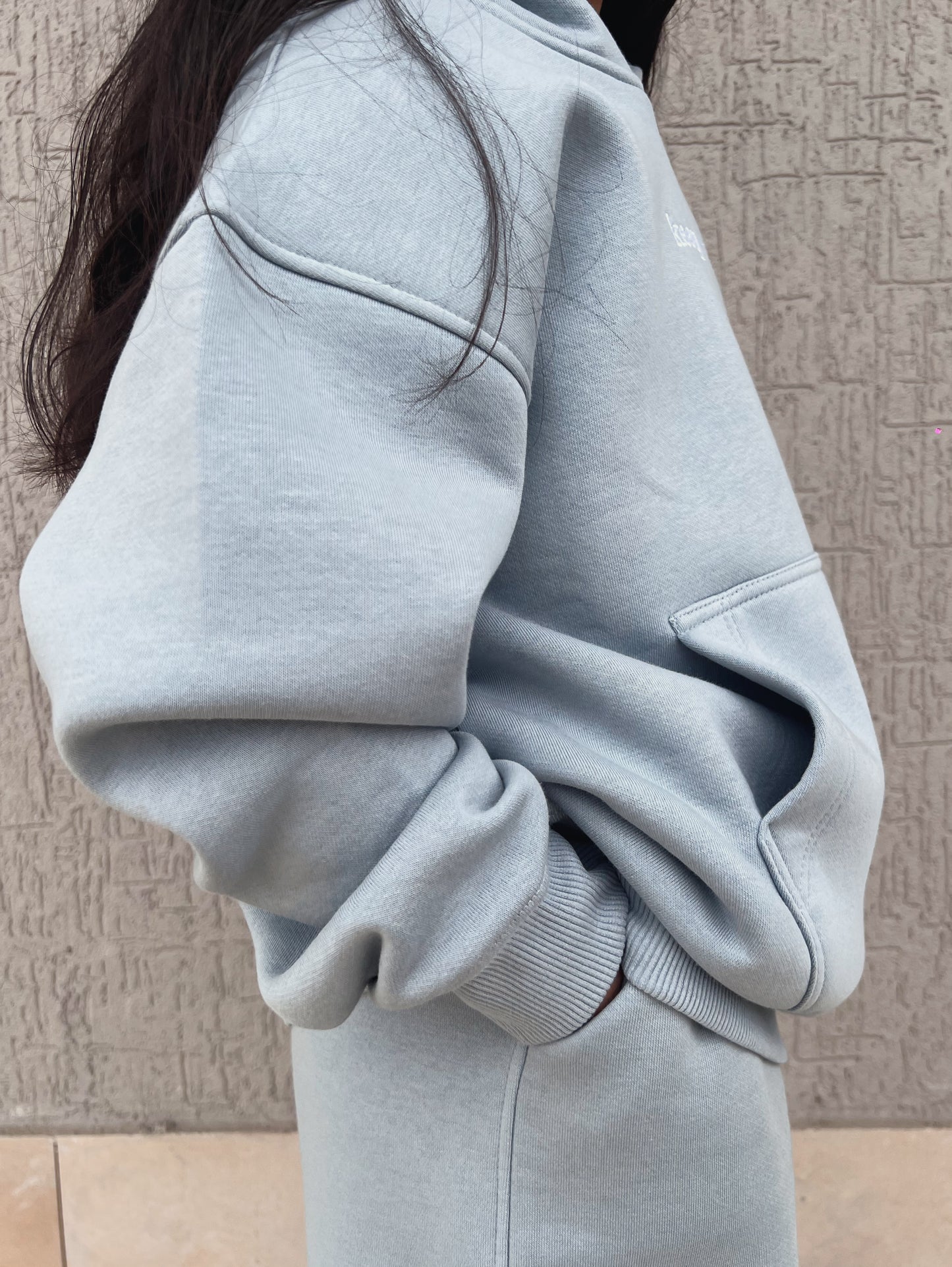 BLUE ALL-DAY HOODIE SET