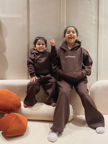 BROWN ALL-DAY HOODIE SET