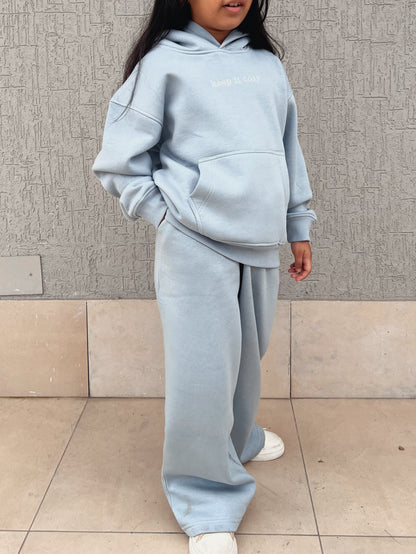 BLUE ALL-DAY HOODIE SET