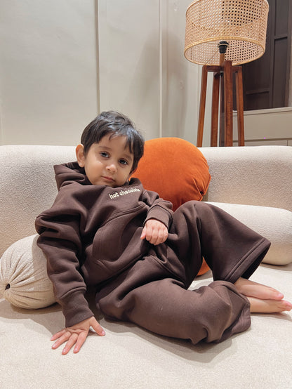 BROWN ALL-DAY HOODIE SET